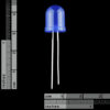 Buy Diffused LED - Blue 10mm in bd with the best quality and the best price