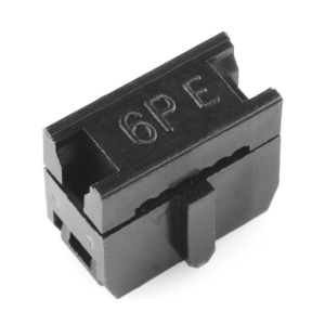 Buy Ribbon Crimp Connector - 6-pin (2x3, Female) in bd with the best quality and the best price