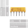 Buy Resistor Network - 330 Ohm (6-pin bussed) in bd with the best quality and the best price