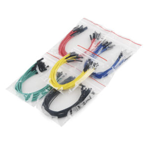 Buy Jumper Wires Premium 6" F/F Pack of 100 in bd with the best quality and the best price