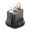 Buy Rocker Switch - Round w/ Blue LED in bd with the best quality and the best price