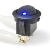 Buy Rocker Switch - Round w/ Blue LED in bd with the best quality and the best price