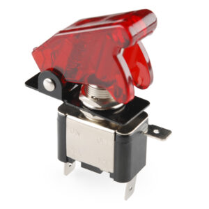 Buy Toggle Switch and Cover - Illuminated (Red) in bd with the best quality and the best price