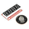 Buy SparkFun 7-Segment Serial Display - Blue in bd with the best quality and the best price