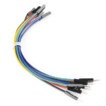 Buy Jumper Wires Premium 6" M/M - 20 AWG (10 Pack) in bd with the best quality and the best price
