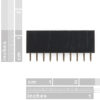 Buy Header - 10-pin Female (PTH, 0.1") in bd with the best quality and the best price
