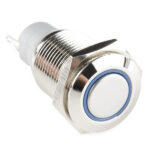 Buy Metal Pushbutton - Momentary (16mm, Blue) in bd with the best quality and the best price