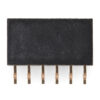 Buy Header - 6-pin Female (SMD, 0.1", Right Angle) in bd with the best quality and the best price