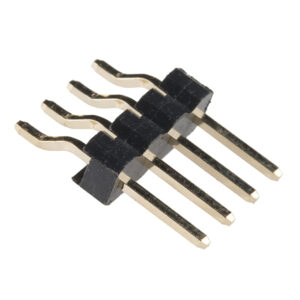 Buy Header - 4-pin Male (SMD, 0.1", Right Angle) in bd with the best quality and the best price