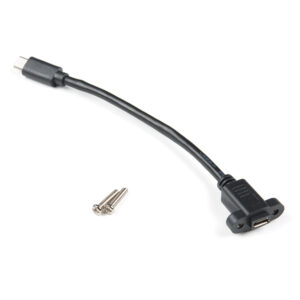 Buy Panel Mount USB Micro-B Extension Cable - 6" in bd with the best quality and the best price