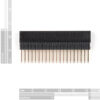 Buy Extended GPIO Female Header - 2x20 Pin (13.5mm/9.80mm) in bd with the best quality and the best price
