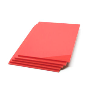 Buy Acrylic Sheet, 3mm (Qty 5) - Red in bd with the best quality and the best price