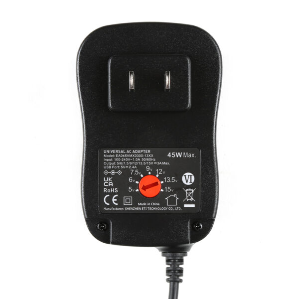 Buy Adjustable Voltage Wall Adapter Power Supply - 5V-15V in bd with the best quality and the best price