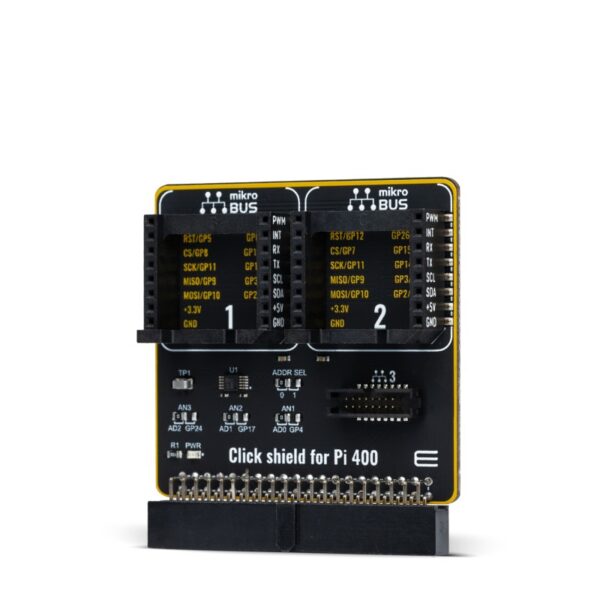Buy MIKROE Click Shield for Pi 400 in bd with the best quality and the best price