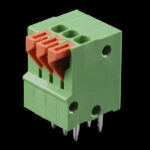 Buy Spring Terminals - PCB Mount (3-Pin) in bd with the best quality and the best price