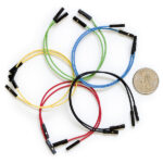 Buy Jumper Wires Premium 6" F/F Pack of 10 in bd with the best quality and the best price
