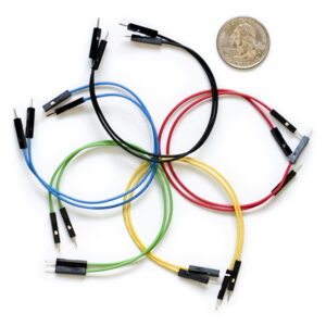 Buy Jumper Wires Premium 6" M/M Pack of 10 in bd with the best quality and the best price